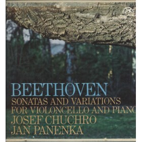 Beethoven, Chuchro, Panenka LP Vinile Sonatas, Variations, Violoncello, Piano / 1111091 Beethoven, Chuchro, Panenka LP Vinile Sonatas, Variations, Violoncello, Piano / 1111091
