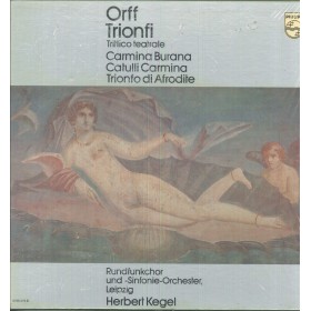 Orff, Kegel LP Vinile Trionfi Trittico Teatrale / Trionfo Di Afrodite / 6768070 Sigillato Orff, Kegel LP Vinile Trionfi Trittico Teatrale / Trionfo Di Afrodite / 6768070 Sigillato