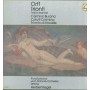 Orff, Kegel LP Vinile Trionfi Trittico Teatrale / Trionfo Di Afrodite / 6768070 Sigillato