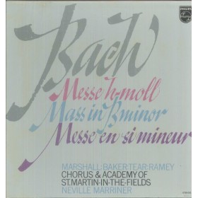 Bach, Marshall LP Vinile Messe H-Moll, Mass In B Minor, Messe En Si Mineur / 6769002 Bach, Marshall LP Vinile Messe H-Moll, Mass In B Minor, Messe En Si Mineur / 6769002