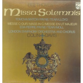 Beethoven, Davis LP Vinile Missa Solemnis Op. 123, Mass In C / Philips – 6769001 Sigillato Beethoven, Davis LP Vinile Missa Solemnis Op. 123, Mass In C / Philips – 6769001 Sigillato