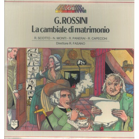 Rossini, Scotto LP Vinile La Cambiale Di Matrimonio / AOCL216009 Sigillato