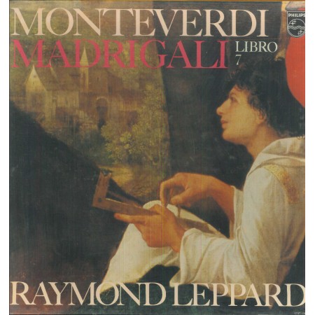 Monteverdi, Leppard LP Vinile Madrigali Libro 7 / Philips – 6747416 Sigillato
