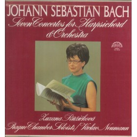 Bach, Ruzickova LP Vinile Seven Concertos For Harpsichord E Orchestra / 11014513 Nuovo Bach, Ruzickova LP Vinile Seven Concertos For Harpsichord E Orchestra / 11014513 Nuovo