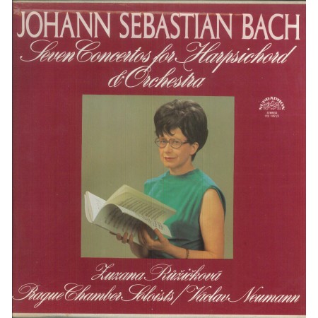 Bach, Ruzickova LP Vinile Seven Concertos For Harpsichord E Orchestra / 11014513 Nuovo