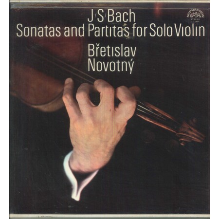 Novotný,  Bach LP Vinile Sonatas And Partitas For Solo Violin / Supraphon ‎– 11111013 Nuovo