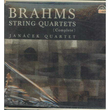 Brahms, Janacek Quartet LP Vinile String Quartets / Supraphon ‎– 507834 Sigillato