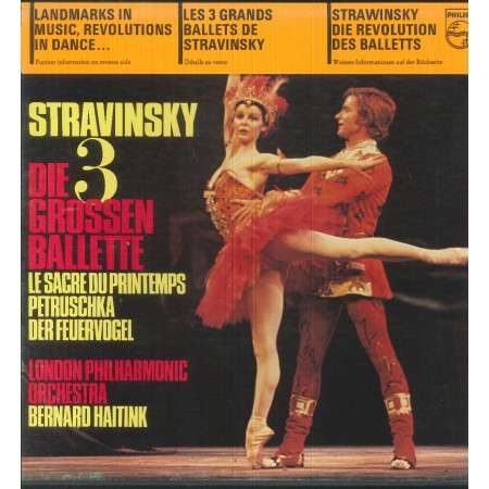 Stravinski, Haitink LP Vinile Grossen Ballette - Le Sacre Du Printemps / 6747094 Nuovo
