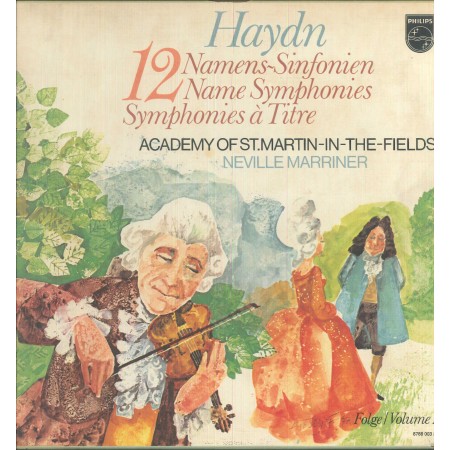 Haydn, Academy Of St. Martin In The Fields LP Vinile 12 Name Symphonies / Philips – 6768003 Nuovo