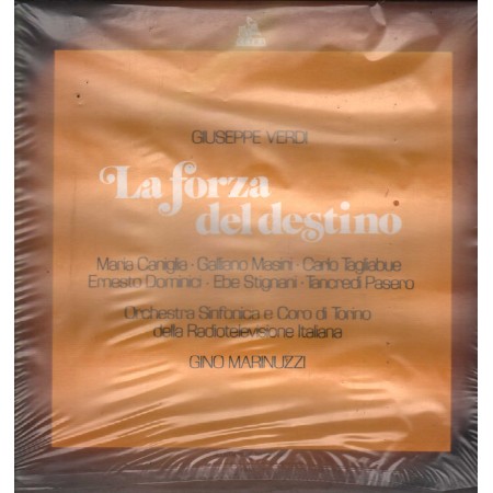 Verdi, Gino Marinuzzi LP Vinile La Forza Del Destino / Cetra – LPO32011 Sigillato
