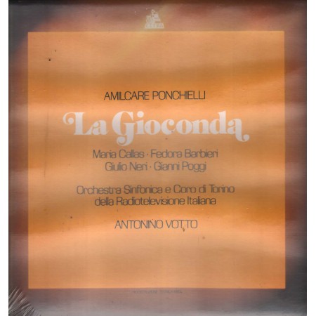 Ponchielli, Antonino Votto LP Vinile La Gioconda / Cetra ‎– LPO2012 Sigillato