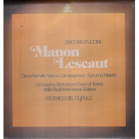 Puccini, Federico Del Cupolo LP Vinile Manon Lescaut / Cetra – LPO2053 Sigillato Puccini, Federico Del Cupolo LP Vinile Manon Lescaut / Cetra – LPO2053 Sigillato