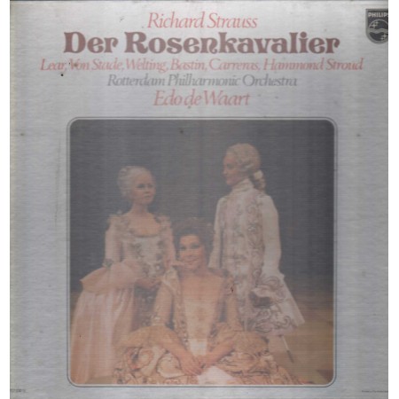 Strauss, De Waart LP Vinile Der Rosenkavalier / Philips – 6707030 Sigillato