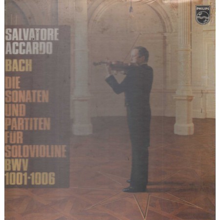 Accardo, Bach LP Vinile Die Sonaten Und Partiten Fur Solovioline  / 6703076 Sigillato
