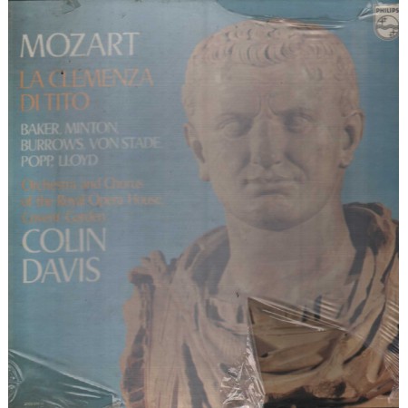 Mozart, Colin Davis LP Vinile La Clemenza Di Tito / Philips ‎– 6703079 Sigillato