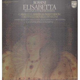Rossini, Caballe, Carreras LP Vinile Elisabetta, Regina D'Inghilterra / 6703067 Sigillato Rossini, Caballe, Carreras LP Vinile Elisabetta, Regina D'Inghilterra / 6703067 Sigillato