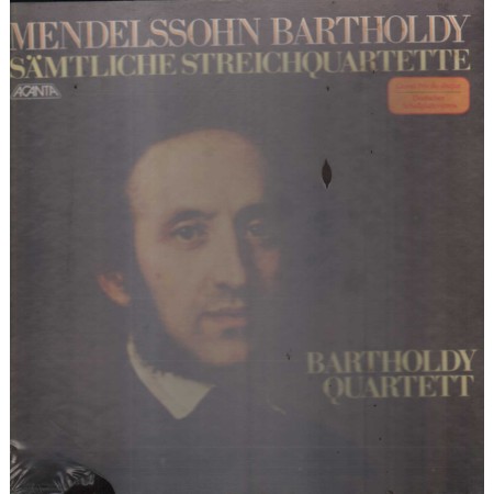 Mendelssohn, Bartholdy Quartett LP Vinile Samtliche Streichquartette / ACN40011 Sigillato