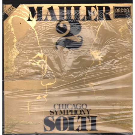 Mahler, Chicago Symphony, Solti LP Vinile Symphony No.2 / D229D2 Sigillato