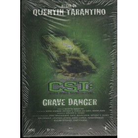 CSI Grave Danger DVD Quentin Tarantino / 8026120176595 Sigillato CSI Grave Danger DVD Quentin Tarantino / 8026120176595 Sigillato