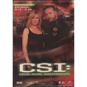 C.S.I. - Scena Del Crimine - Stag. 06 Vol. 02 Eps 13-24 DVD Various / 8026120185399 Sigillato C.S.I. - Scena Del Crimine - Stag. 06 Vol. 02 Eps 13-24 DVD Various / 8026120185399 Sigillato