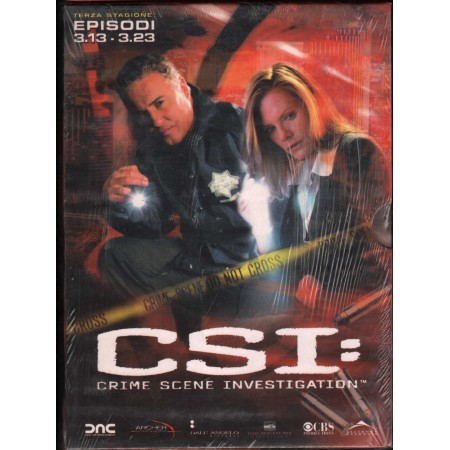 CSI. Crime Scene Investigation. Stagione 3. Vol. 2  DVD Roy H. Wagner / 8026120171804 Sigillato
