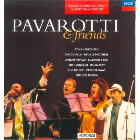 Sting Dalla Zucchero Lp Vinile Pavarotti Friends Decca ‎4401001 NUOVO DI NEGOZIO