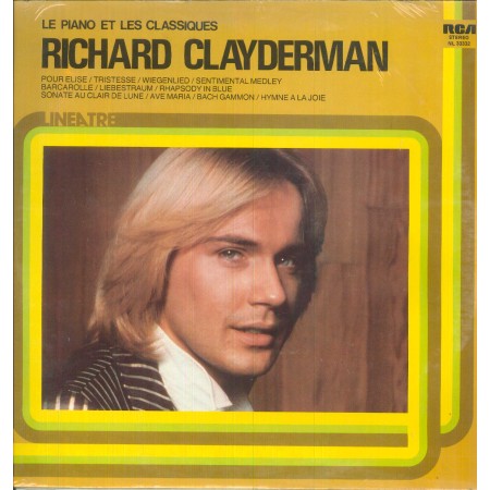 Richard Clayderman LP Vinile Le Piano Et Les Classiques / RCA NL 33332 Sigillato