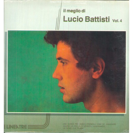 Lucio Battisti LP Vinile Il Meglio Di Vol. 4 / RCA ‎– CL 74365 Sigillato