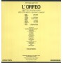 Sartorio, Consort ‎LP Vinile L' Orfeo / Fonit Cetra ‎– LMA3001 Nuovo