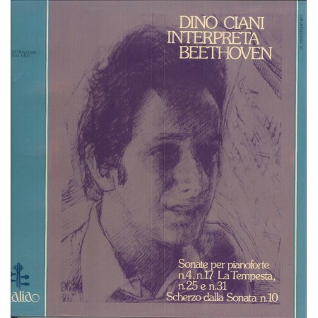 Beethoven, Ciani ‎LP Vinile Ciani Interpreta Beethoven / Italia – ITL70025 Nuovo