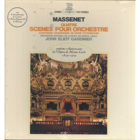 Jules Massenet ‎LP Vinile Quatre Scenes Pour Orchestre / STU71208 Sigillato