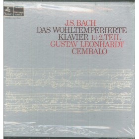 Bach, Leonhardt LP Vinile Das Wohltemperierte Klavier, 1, 2 / Italia – HMI73106 Sigillato