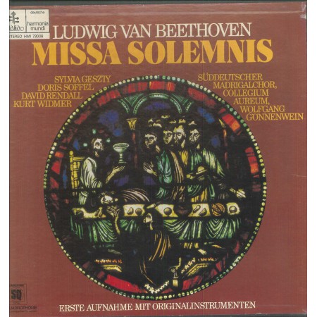 Beethoven, Collegium Aureum LP Vinile Missa Solemnis / Italia – HMI73008 Nuovo