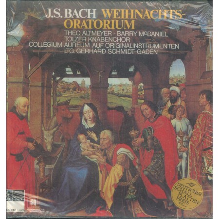 Bach, Collegium Aureum LP Vinile Weihnachtsoratorium / Italia – HMI73025 Sigillato