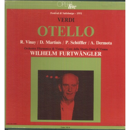 Giuseppe Verdi ‎LP Vinile Otello / Cetra – LO6 Nuovo