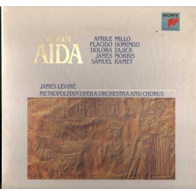 Verdi, Millo, Domingo, Zajick, Morris, Ramey LP Vinile Aida / S345973 Sigillato Verdi, Millo, Domingo, Zajick, Morris, Ramey LP Vinile Aida / S345973 Sigillato