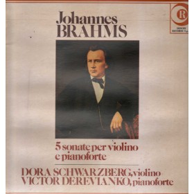 Brahms, Schwarzberg LP Vinile 5 Sonate Per Violino E Pianoforte / ARCL327004 Nuovo Brahms, Schwarzberg LP Vinile 5 Sonate Per Violino E Pianoforte / ARCL327004 Nuovo