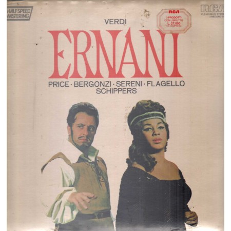 Verdi, Price, Bergonzi, Sereni, Flagello, Schippers LP Vinile Ernani / VLS45150 Sigillato