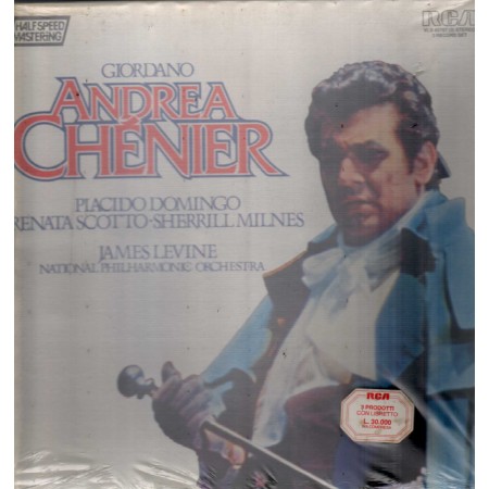 Giordano, Domingo, Scotto LP Vinile Andrea Chenier / RCA – VLS45767 Sigillato