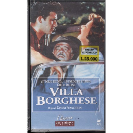 Villa Borghese VHS Gianni Franciolini / 8001701216563 Sigillato