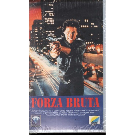 Forza Bruta VHS Paul Aaron / 8009833344222 Sigillato