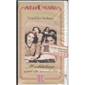 Maddalena Zero In Condotta VHS Vittorio De Sica / 8003614145046 Sigillato Maddalena Zero In Condotta VHS Vittorio De Sica / 8003614145046 Sigillato