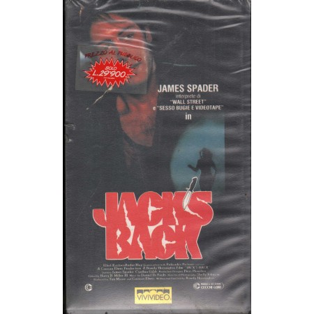 Jack's Back VHS Tim Moore / 8007654105008 Sigillato