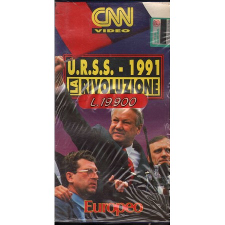 Urss 1991 La Rivoluzione VHS Mark Wolton / 8001701179080 Sigillato