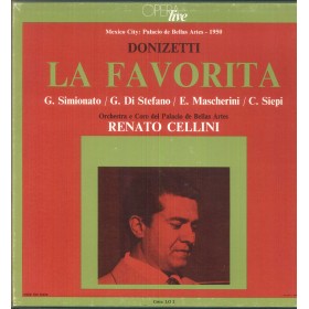 Donizetti, Mascherini, Cellini LP Vinile La Favorita / Cetra – LO2 Nuovo