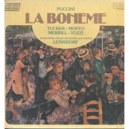 Puccini, Tucker, Moffo, Merrill LP Vinile La Boheme / RCA ‎– VLS03969 Sigillato