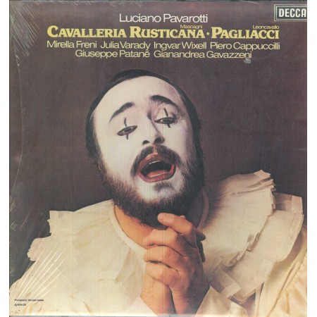 Mascagni, Leoncavallo, Pavarotti LP Vinile Cavalleria Rusticana / Pagliacci / D83DI3