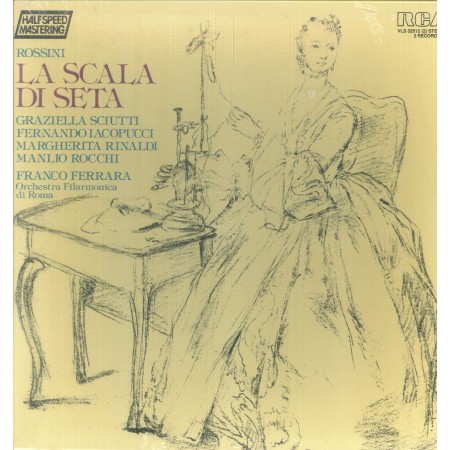 Rossini, Sciutti LP Vinile La Scala Di Seta / RCA – VLS32512 Sigillato