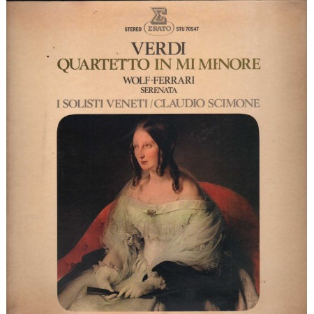Verdi, Ferrari LP Vinile Quartetto In Mi Minore / Serenata / STU70547 Nuovo