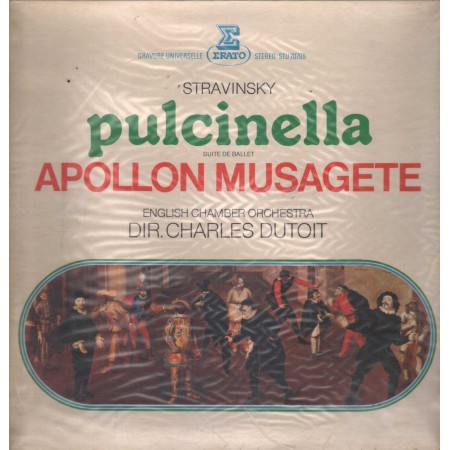 Stravinsky, Dutoit LP Vinile Pulcinella, Apollon Musagete / STU70795 Sigillato
